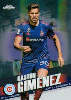 2022 Topps Chrome MLS #82 Gastón Giménez Front