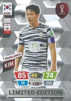 2022 Panini Adrenalyn XL FIFA World Cup Qatar 2022  - Limited Edition #NNO Young-gwon Kim Front
