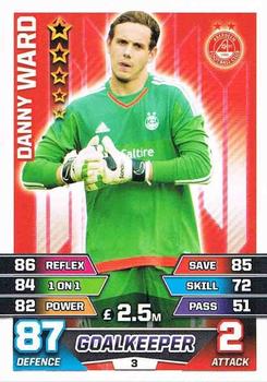 2015-16 Topps Match Attax SPFL #3 Danny Ward Front