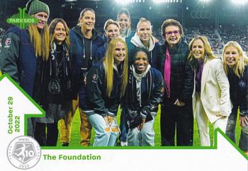 2022 Parkside NWSL Pronto #121 The Foundation Front