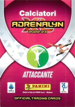2022-23 Panini Adrenalyn XL Calciatori #70 Mattia Destro Back