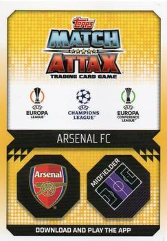 2022-23 Topps Match Attax UEFA Champions League & UEFA Europa League - Crystal #90 Mohamed Elneny Back