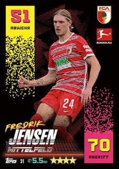 2022-23 Topps Match Attax Bundesliga #31 Fredrik Jensen Front