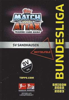 2022-23 Topps Match Attax Bundesliga #432 Tom Trybull Back