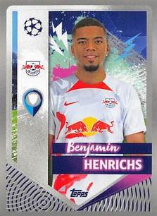 2022-23 Topps UEFA Champions League Sticker Collection #371 Benjamin Henrichs Front