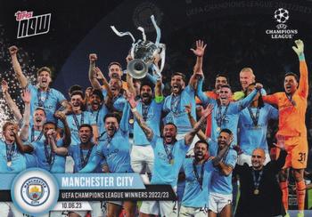 2022-23 Topps Now UEFA Champions League #117 Manchester City Front