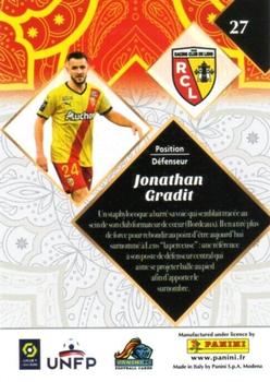 2022-23 Panini FC Ligue 1 #27 Jonathan Gradit Back