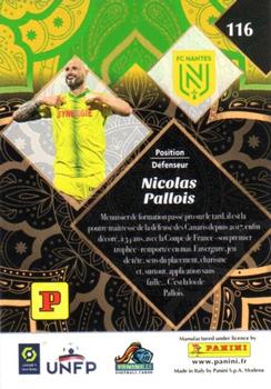 2022-23 Panini FC Ligue 1 - Ultra Premium / Rare Bronze #116 Nicolas Pallois Back