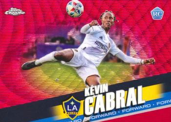 2022 Topps Chrome MLS - Red Wave #180 Kévin Cabral Front