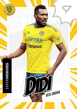 2022-23 SportZoo Fortuna:Liga - Super Heroes #SH-14 Joss Didiba Front