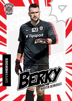 2022-23 SportZoo Fortuna:Liga - Super Heroes #SH-18 Martin Berkovec Front