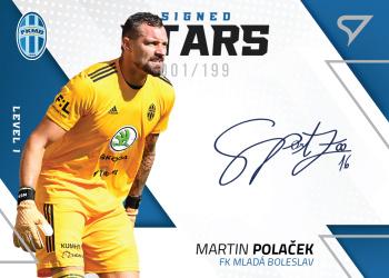 2022-23 SportZoo Fortuna:Liga - Signed Stars Level 1 #SL1-MP Martin Polacek Front