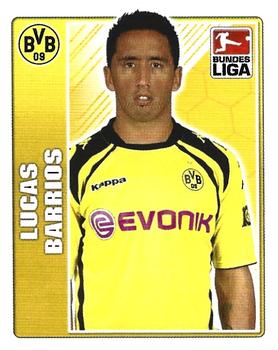 2009-10 Topps Fussball Bundesliga  #86 Lucas Barrios Front
