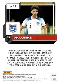 2022-23 Donruss #27 Declan Rice Back