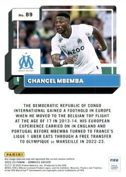 2022-23 Donruss #89 Chancel Mbemba Back