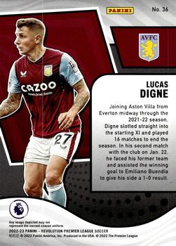 2022-23 Panini Revolution Premier League #36 Lucas Digne Back