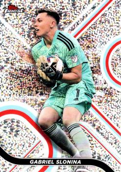 2022 Finest MLS - Speckle Refractor #8 Gabriel Slonina Front