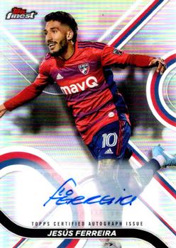 2022 Finest MLS - Base Set Autographs Refractor #34 Jesús Ferreira Front