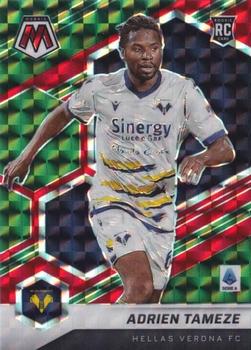 2021-22 Panini Mosaic Serie A - Mosaic Choice Red & Green #181 Adrien Tameze Front