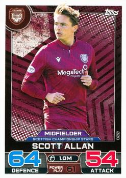 2022-23 Topps Match Attax SPFL #220 Scott Allan Front
