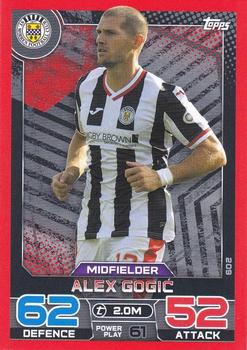 2022-23 Topps Match Attax SPFL - Flaming Red #209 Alex Gogić Front