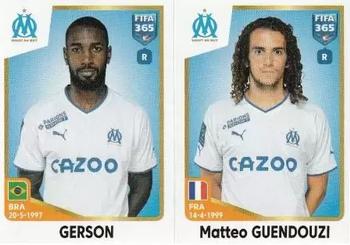 2023 Panini FIFA 365 The Golden World of Football #206 Gerson / Matteo Guendouzi Front