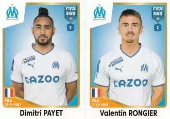 2023 Panini FIFA 365 The Golden World of Football #208 Dimitri Payet / Valentin Rongier Front