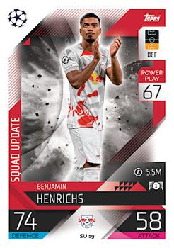 2022-23 Topps Match Attax UEFA Champions League & UEFA Europa League Extra - Squad Update #SU 19 Benjamin Henrichs Front