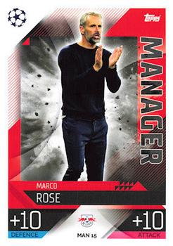 2022-23 Topps Match Attax UEFA Champions League & UEFA Europa League Extra - Manager #MAN 15 Marco Rose Front
