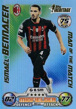 2022-23 Topps Match Attax UEFA Champions League & UEFA Europa League Extra - Man of the Match Heritage #MH 13 Ismaël Bennacer Front