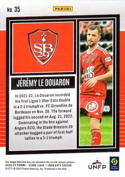 2022-23 Score Ligue 1 Uber Eats #35 Jérémy Le Douaron Back