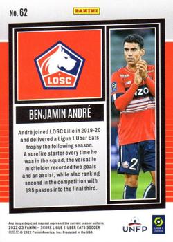 2022-23 Score Ligue 1 Uber Eats #62 Benjamin Andre Back