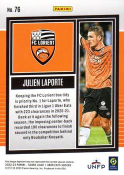 2022-23 Score Ligue 1 Uber Eats #76 Julien Laporte Back