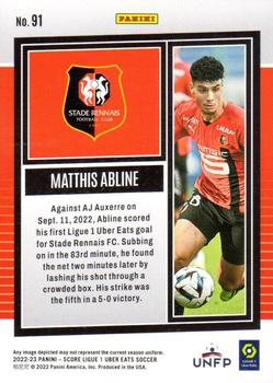 2022-23 Score Ligue 1 Uber Eats #91 Matthis Abline Back
