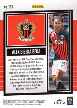 2022-23 Score Ligue 1 Uber Eats #131 Alexis Beka Beka Back