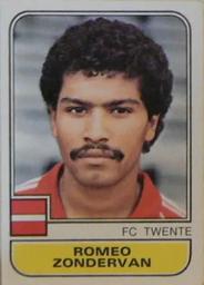 1981-82 Panini Voetbal 82 Stickers #295 Romeo Zondervan Front