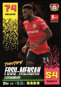 2022-23 Topps Match Attax Bundesliga Extra #518 Timothy Fosu-Mensah Front