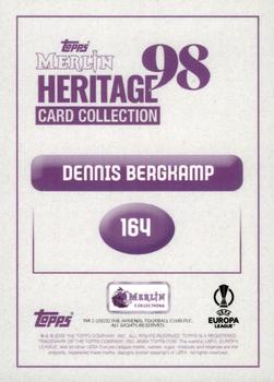 2022-23 Merlin Heritage 98 UEFA Club Competitions #164 Dennis Bergkamp Back