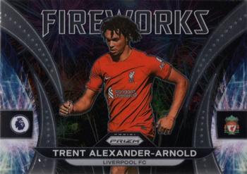 2022-23 Panini Prizm Premier League - Fireworks #33 Trent Alexander-Arnold Front