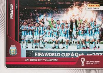 2022 Panini Instant FIFA World Cup Qatar #119 Argentina Front