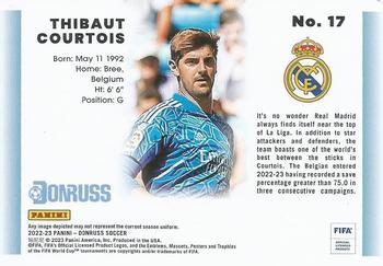 2022-23 Donruss - 1992 Donruss Tribute Silver #17 Thibaut Courtois Back