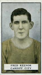 1925 Gallaher Famous Footballers #16 Fred Keenor Front