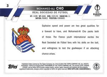 2022-23 Topps UEFA Club Competitions 1st Edition #3 Mohamed-Ali Cho Back