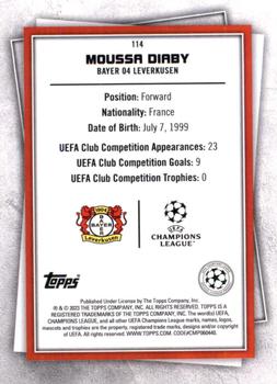 2022-23 Topps UEFA Superstars - Common Yellow #114 Moussa Diaby Back