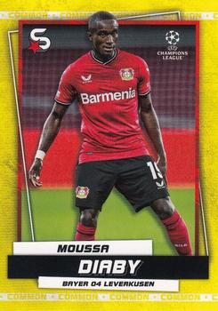 2022-23 Topps UEFA Superstars - Common Yellow #114 Moussa Diaby Front