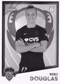 2023 Parkside NWSL Collection - Black and White #89 Nicole Douglas Front