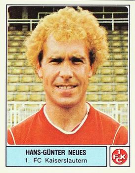 1978-79 Panini Fussball Bundesliga '79 Stickers #204 Hans-Günter Neues Front
