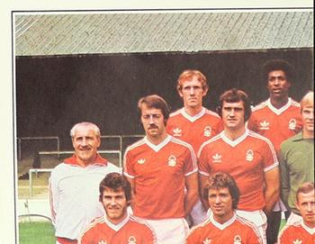 1978-79 Panini Fussball Bundesliga '79 Stickers #308 Nottingham Forest 1 Front