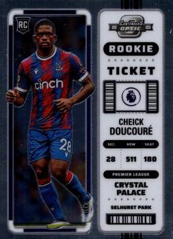 2022-23 Panini Chronicles - Contenders Optic Rookie Ticket Premier League #294 Cheick Doucoure Front