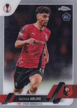 2022-23 Topps Chrome UEFA Club Competitions #167 Matthis Abline Front